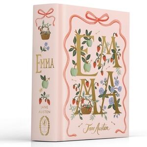 🆕 Emma by Jane Austen Hardcover Rifle Paper Co. “Puffin In Bloom” Edition